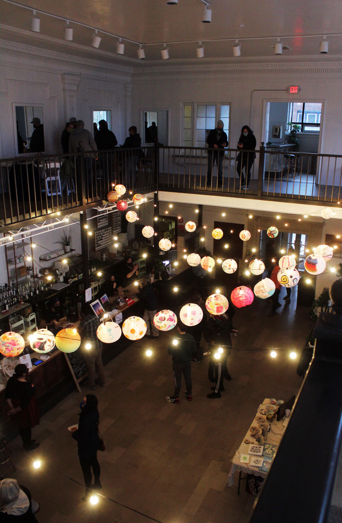 A lantern party